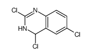 2,4,6-三氯-3,4-二氢喹唑啉结构式