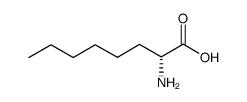 (R)-2-氨基辛酸结构式