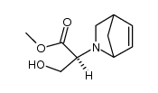 (2S)-methyl 2-(2-azabicyclo[2.2.1]hept-5-en-2-yl)-3-hydroxypropanoate Structure