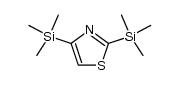 2,4-bis(trimethylsilyl)thiazole Structure