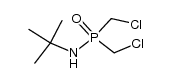 bis(chloromethyl)phosphinic tert-butylamide Structure
