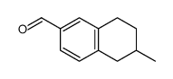 6-methyl-5,6,7,8-tetrahydronaphthalene-2-carbaldehyde Structure