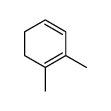 1,2-dimethylcyclohexa-1,3-diene结构式