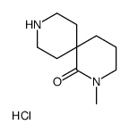 2-methyl-2,9-diazaspiro[5.5]undecan-1-one,hydrochloride Structure