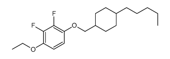 1-ethoxy-2,3-difluoro-4-[(4-pentylcyclohexyl)methoxy]benzene结构式