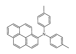 N,N-bis(4-methylphenyl)pyren-1-amine Structure
