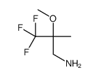 3,3,3-trifluoro-2-methoxy-2-methylpropan-1-amine Structure