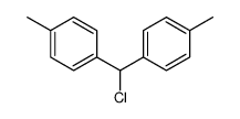 1-[chloro-(4-methylphenyl)methyl]-4-methylbenzene结构式