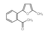 1-[2-(5-甲基-2-呋喃基)苯基]乙酮结构式