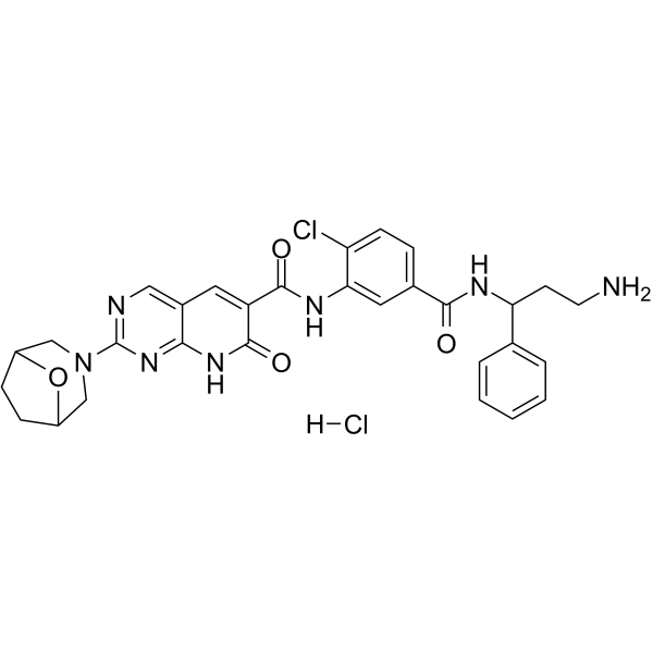 DYRKs-IN-1 hydrochloride结构式