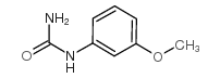 1-(3-甲氧基苯基)脲结构式