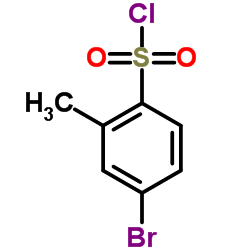 4-溴-2-甲基苯-1-黄酰氯结构式