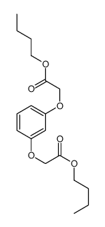 butyl 2-[3-(2-butoxy-2-oxoethoxy)phenoxy]acetate Structure