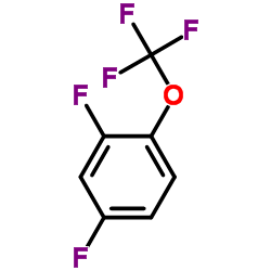 2,4-Difluoro-1-(trifluoromethoxy)benzene结构式