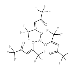 Aluminum hexafluoroacetylacetonate structure