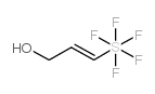 (3-羟基-1-丙烯基)五氟化硫结构式