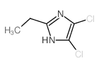 4,5-dichloro-2-ethyl-1H-imidazole结构式