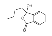 3-butyl-3-hydroxy-2-benzofuran-1-one structure