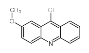 9-氯-2-甲氧基吖啶结构式