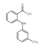 2-[(3-甲基苯基)氨基]-苯甲酸结构式