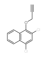 2,4-dichloro-1-prop-2-ynoxy-naphthalene结构式
