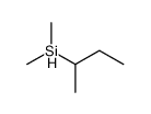 butan-2-yl(dimethyl)silane结构式