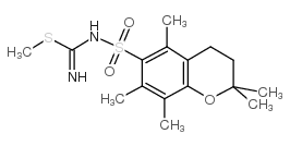Pmc-S-甲基异硫脲结构式