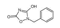 2-苄基-1,2,4-噁二唑啉-3,5-二酮结构式