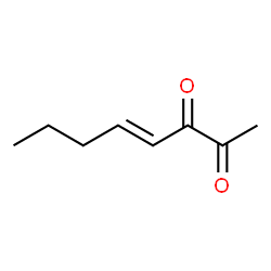 4-Octene-2,3-dione, (E)- (9CI)结构式