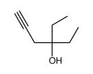 3-ethylhex-5-yn-3-ol结构式