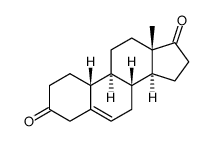 19-去甲雄甾-5-烯-3,17-二酮结构式