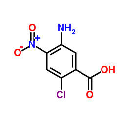 5-Amino-2-chloro-4-nitrobenzoic acid Structure