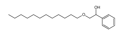 2-Dodecyloxy-1-phenyl-ethanol Structure