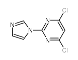 4,6-DICHLORO-2-(1H-IMIDAZOL-1-YL)PYRIMIDINE structure