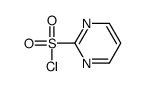 pyrimidine-2-sulfonyl chloride structure