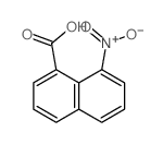 8-硝基-萘-1-羧酸结构式