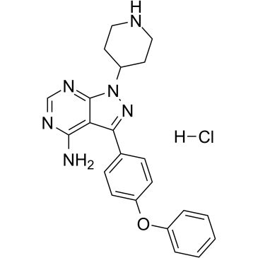 N-piperidine Ibrutinib hydrochloride图片
