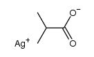 silver(I) isobutyrate Structure
