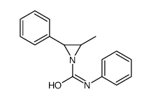 2-methyl-N,3-diphenylaziridine-1-carboxamide Structure