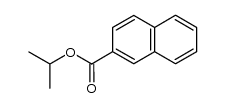 isopropyl 2-naphtalenecarboxylate Structure