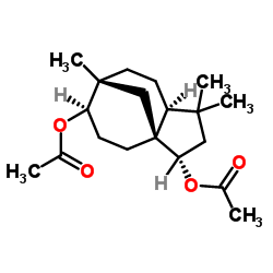 二乙酸丁香三环烷二醇酯结构式