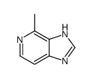 4-methyl-1H-imidazo[4,5-c]pyridine结构式