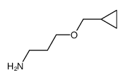 3-(CYCLOPROPYLMETHOXY)PROPAN-1-AMINE structure