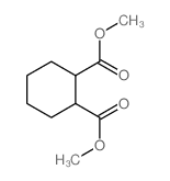 1,2-Cyclohexanedicarboxylicacid, 1,2-dimethyl ester, (1R,2R)-rel- Structure