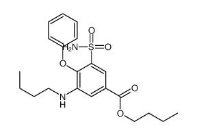 3-氨基磺酰基-5-丁基氨基-4-苯氧基苯甲酸丁酯图片