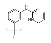 1-prop-2-enyl-3-[3-(trifluoromethyl)phenyl]thiourea Structure
