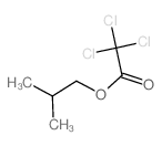 Trichloroacetic acid 2-methylpropyl ester Structure
