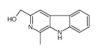 1-甲基-9h-吡啶并[3,4-b]吲哚-3-甲醇结构式