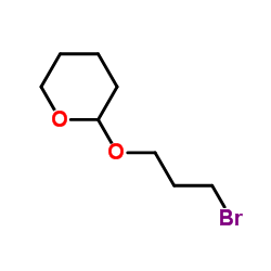 2-(3-Bromopropoxy)tetrahydro-2H-pyran Structure