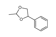 2-methyl-4-phenyl-1,3-dioxolane结构式